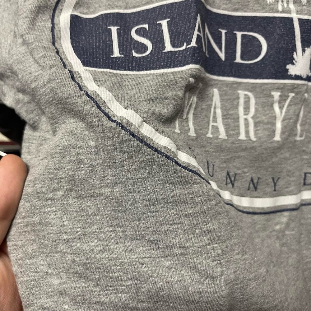 Ocean City Maryland Island Time sunny days short sleeve crewneck casual T-shirt - Picture 6 of 6